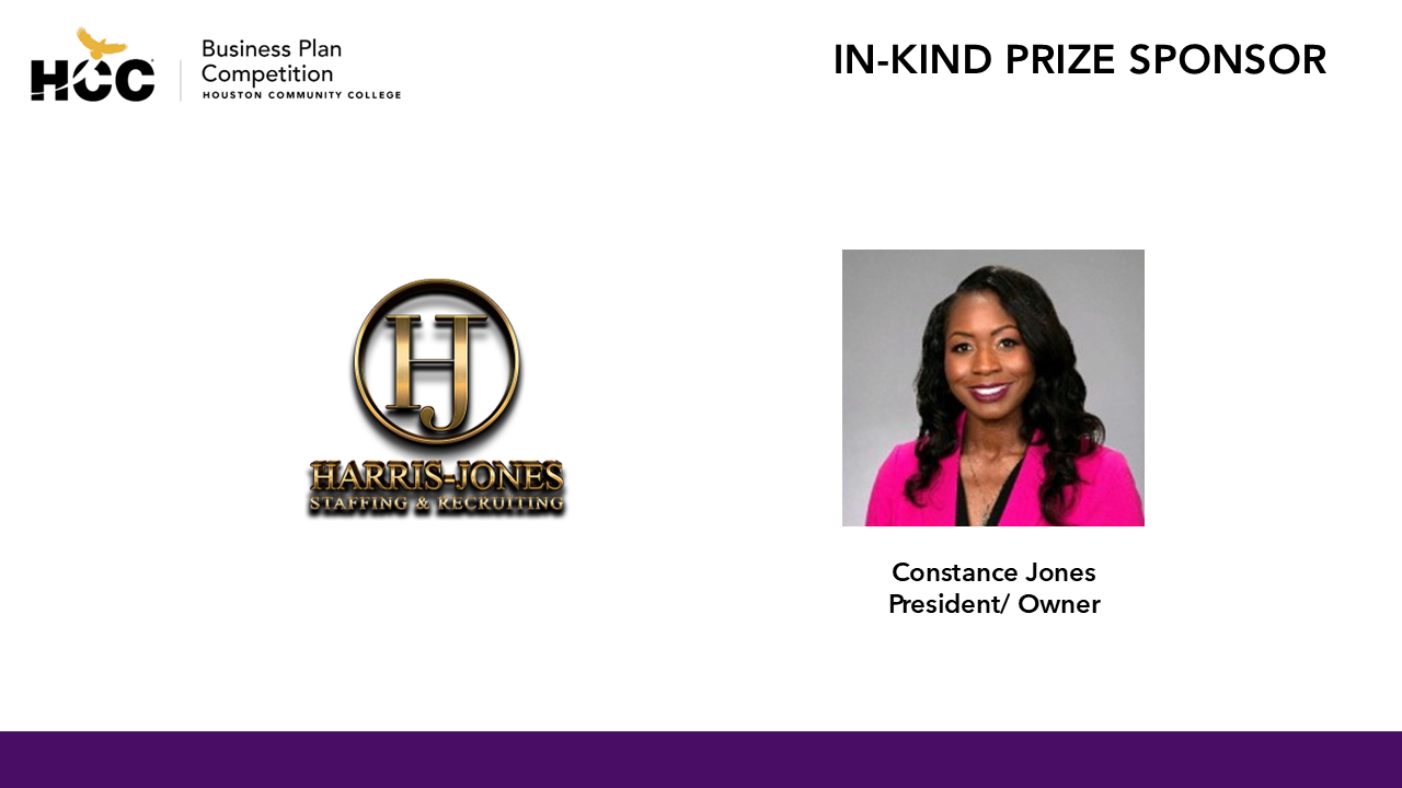HJ Staffing and Recruiting 2025 Business Plan Competition In-Kind Prize Sponsor